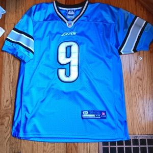Detroit Lion's Jersey (Matt Stafford), Size 48